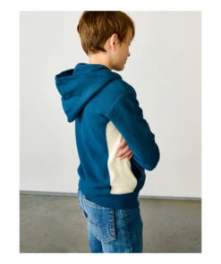 Top 10 ✨ Faz Zip-Up Hoodie Peacock blue Bellerose Fashion Teen, Children 😀 -Outlet Kids' Fashion Store faz zip up hoodie peacock blue bellerose fashion teen children 4