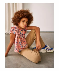 Flash Sale 🔔 Fiona Trousers Beige Bellerose Fashion Teen, Children 🎁 -Outlet Kids' Fashion Store fiona trousers beige bellerose fashion teen children 2