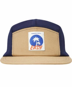 Coupon 👏 Easy Five Panel Cap Navy blue Hundred Pieces Fashion Teen, Children 💯