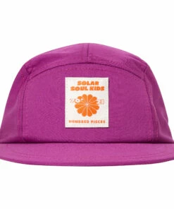 Wholesale ❤️ Solar Five Panel Cap Fuchsia Hundred Pieces Fashion Teen, Children ✔️