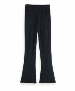 Hot Sale ✔️ Flared Leggings Black Scotch & Soda Fashion Teen, Children 🛒