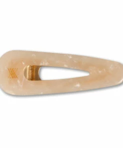 New ✔️ Flat Hair Clip Beige Repose AMS Fashion Children 🌟