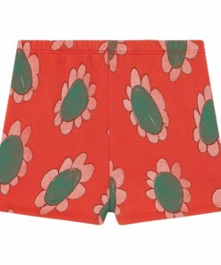 Best Sale 🎁 Floral Jersey Hedgehog Shorts Red The Animals Observatory Fashion Children 🤩 -Outlet Kids' Fashion Store floral jersey hedgehog shorts red the animals observatory fashion children 3