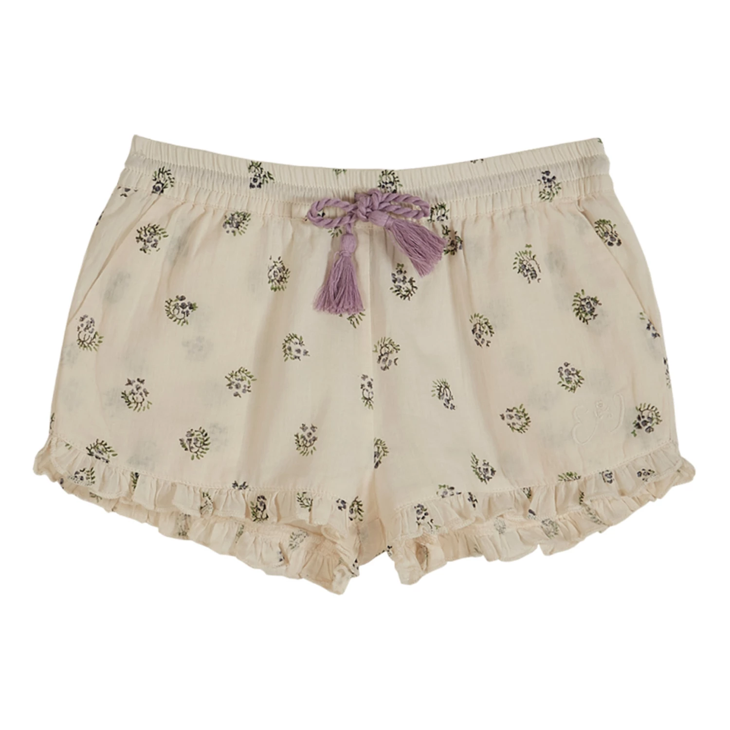 Brand new ✔️ Floral Shorts Ecru Emile et Ida Fashion Children ⭐ 1 Brand new ✔️ Floral Shorts Ecru Emile et Ida Fashion Children ⭐