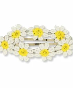 Promo 🎁 Flower Hair Clip Yellow Milk x Soda Fashion Children ⭐