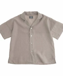 Budget 🎁 Flowy Shirt Taupe brown Tocoto Vintage Fashion Children ✨