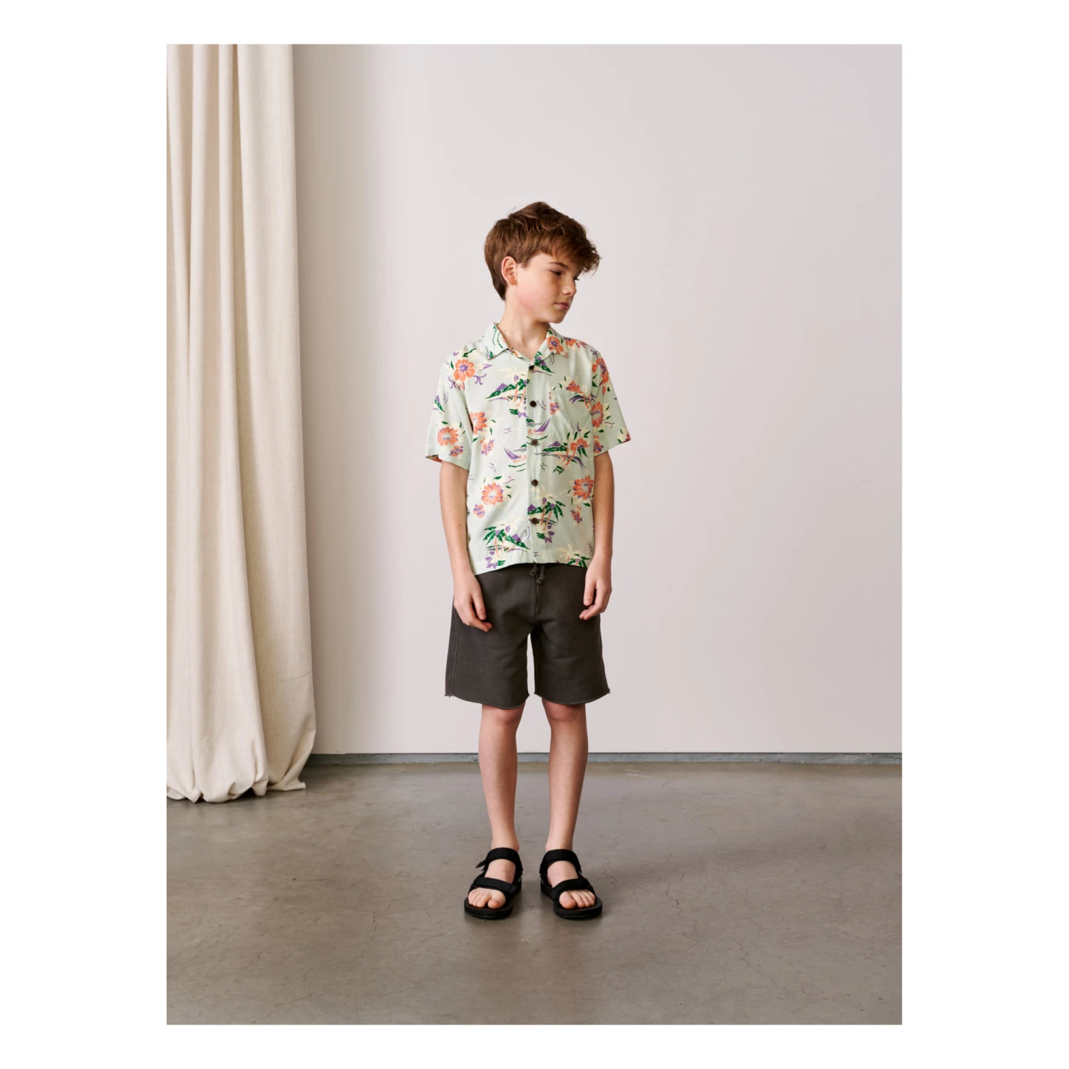 Brand new ๐งจ Fluk Organic Cotton Shorts Dark grey Bellerose Fashion Teen, Children ๐ 2 Brand new ๐งจ Fluk Organic Cotton Shorts Dark grey Bellerose Fashion Teen, Children ๐ - Image 2