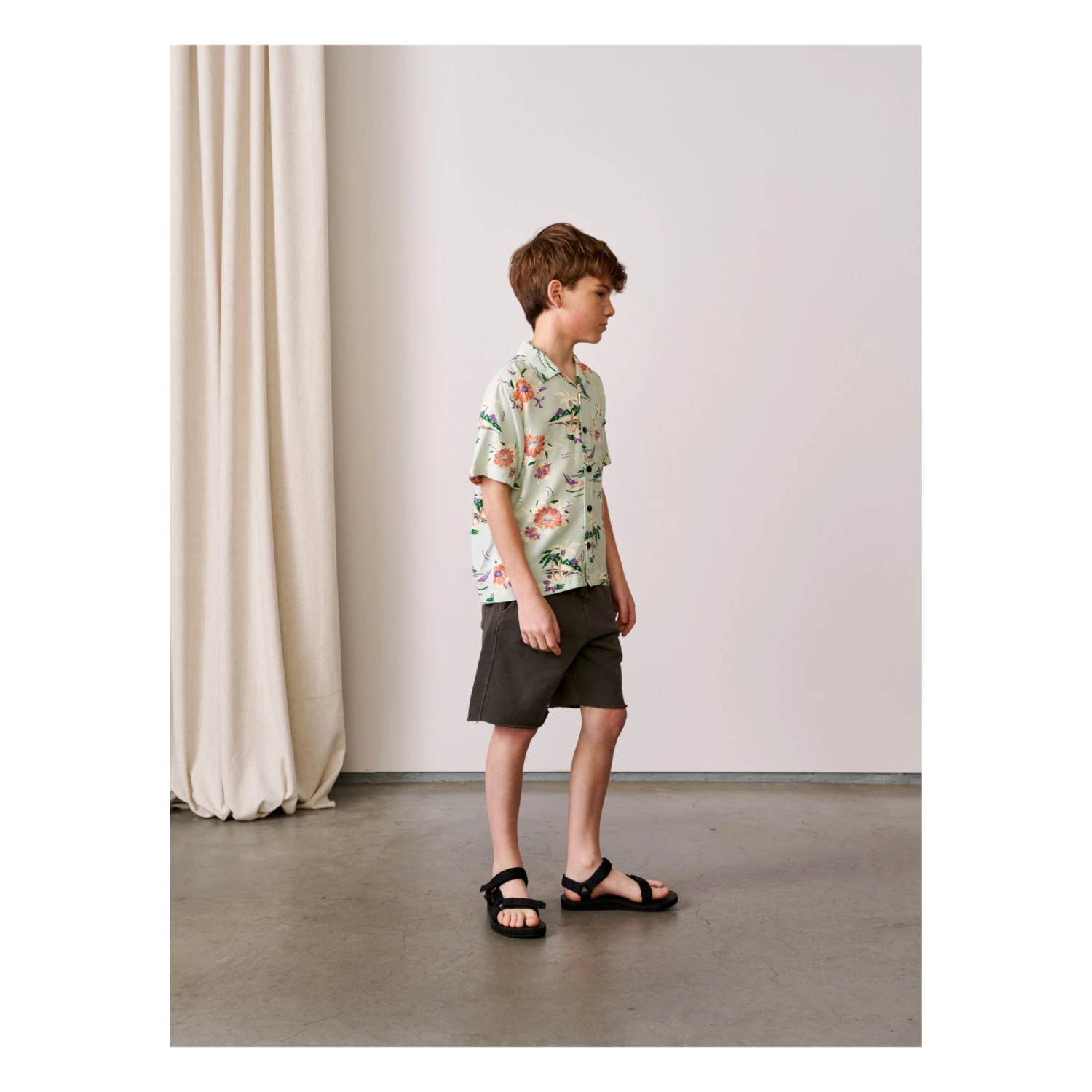 Brand new ๐งจ Fluk Organic Cotton Shorts Dark grey Bellerose Fashion Teen, Children ๐ 4 Brand new ๐งจ Fluk Organic Cotton Shorts Dark grey Bellerose Fashion Teen, Children ๐ - Image 4