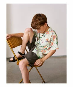 Brand new ๐งจ Fluk Organic Cotton Shorts Dark grey Bellerose Fashion Teen, Children ๐ 12 Brand new ๐งจ Fluk Organic Cotton Shorts Dark grey Bellerose Fashion Teen, Children ๐ -Outlet Kids' Fashion Store fluk organic cotton shorts dark grey bellerose fashion teen children 5