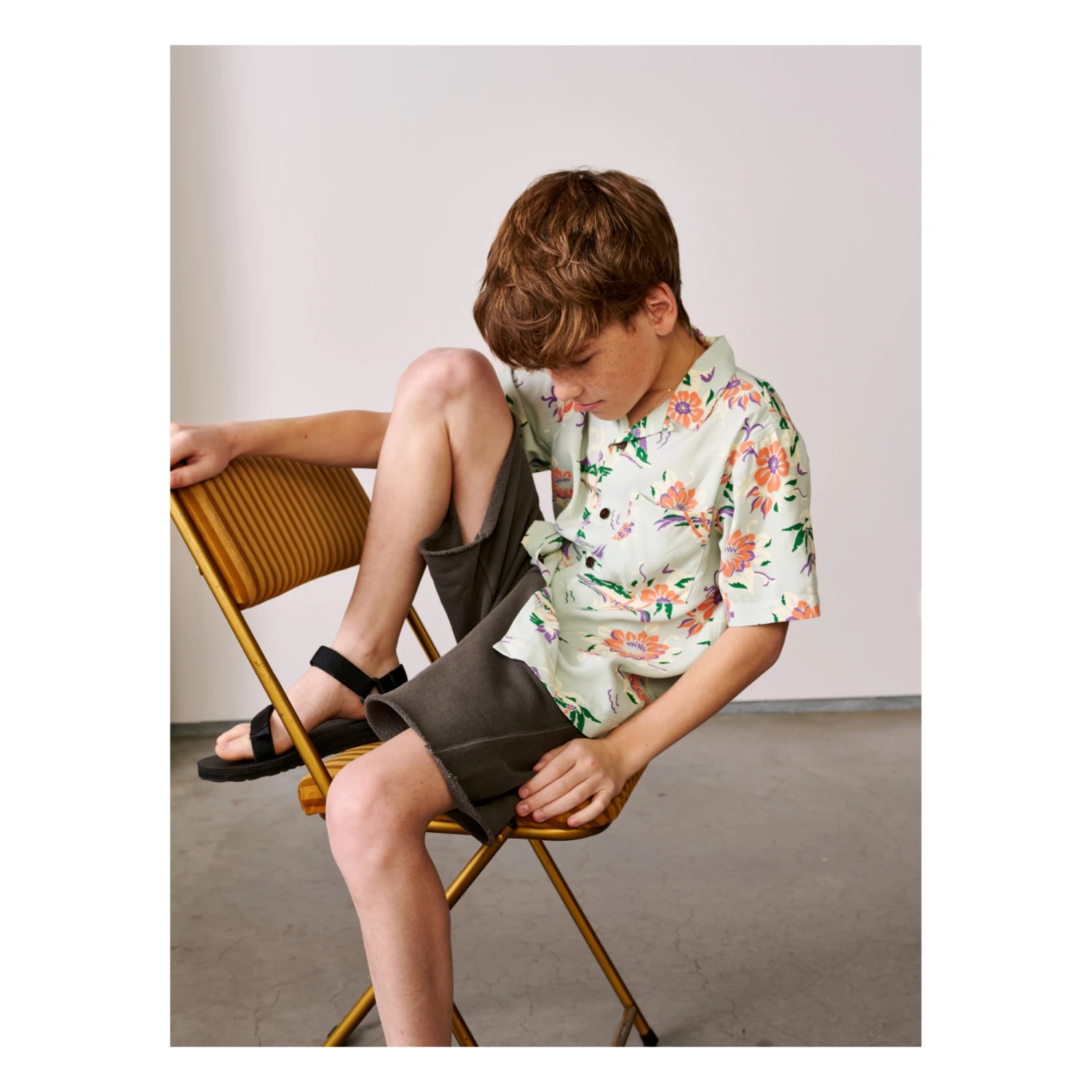 Brand new ๐งจ Fluk Organic Cotton Shorts Dark grey Bellerose Fashion Teen, Children ๐ 6 Brand new ๐งจ Fluk Organic Cotton Shorts Dark grey Bellerose Fashion Teen, Children ๐ - Image 6