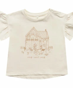 Buy 🔥 Flutter House T-Shirt Off white Rylee + Cru Fashion Baby, Children 🌟