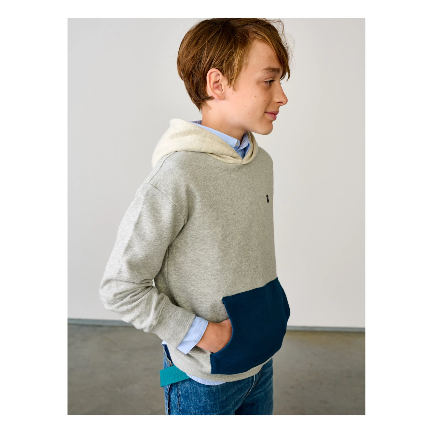 Cheapest ๐ Food Pocket Hoodie Grey Bellerose Fashion Teen, Children โญ 5 Cheapest ๐ Food Pocket Hoodie Grey Bellerose Fashion Teen, Children โญ - Image 5