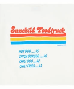 Budget 🧨 Foodtruck T-shirt Ecru Sunchild Fashion Teen, Children 👏 -Outlet Kids' Fashion Store foodtruck t shirt ecru sunchild fashion teen children 1