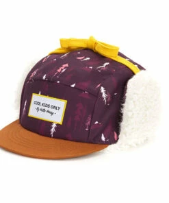 Wholesale ⭐ Forest Fleece Hat Purple Hello Hossy Fashion Baby, Children 🎉
