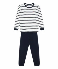 New 🤩 Frexo Pyjamas Navy blue Petit Bateau Fashion Children 😍