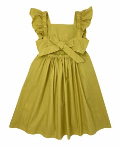 Budget 👍 Frill 👗 Dress Ochre Zhoe & Tobiah Fashion Children ❤️ -Outlet Kids' Fashion Store frill dress ochre zhoe tobiah fashion children 2