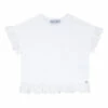 Best Pirce ✔️ Frill T-shirt Ecru Tartine et Chocolat Fashion Children 🛒