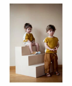 Best deal 🤩 Frits Organic Cotton Trousers Camel Bonnie & The Gang Fashion Children 💯 -Outlet Kids' Fashion Store frits organic cotton trousersfrits organic cotton trousers camel bonnie the gang fashion children 2