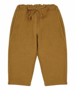 Best deal 🤩 Frits Organic Cotton Trousers Camel Bonnie & The Gang Fashion Children 💯