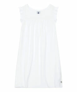Wholesale โ Frume Nightdress White Petit Bateau Fashion Children โญ