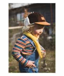 Buy 🤩 Fur-lined Cap Brown New Kids In The House Fashion Children 💯 -Outlet Kids' Fashion Store fur lined capfur lined cap brown new kids in the house fashion children 2
