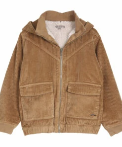 Flash Sale โญ Fur Lined Corduroy Jacket Camel Emile et Ida Fashion Children ๐