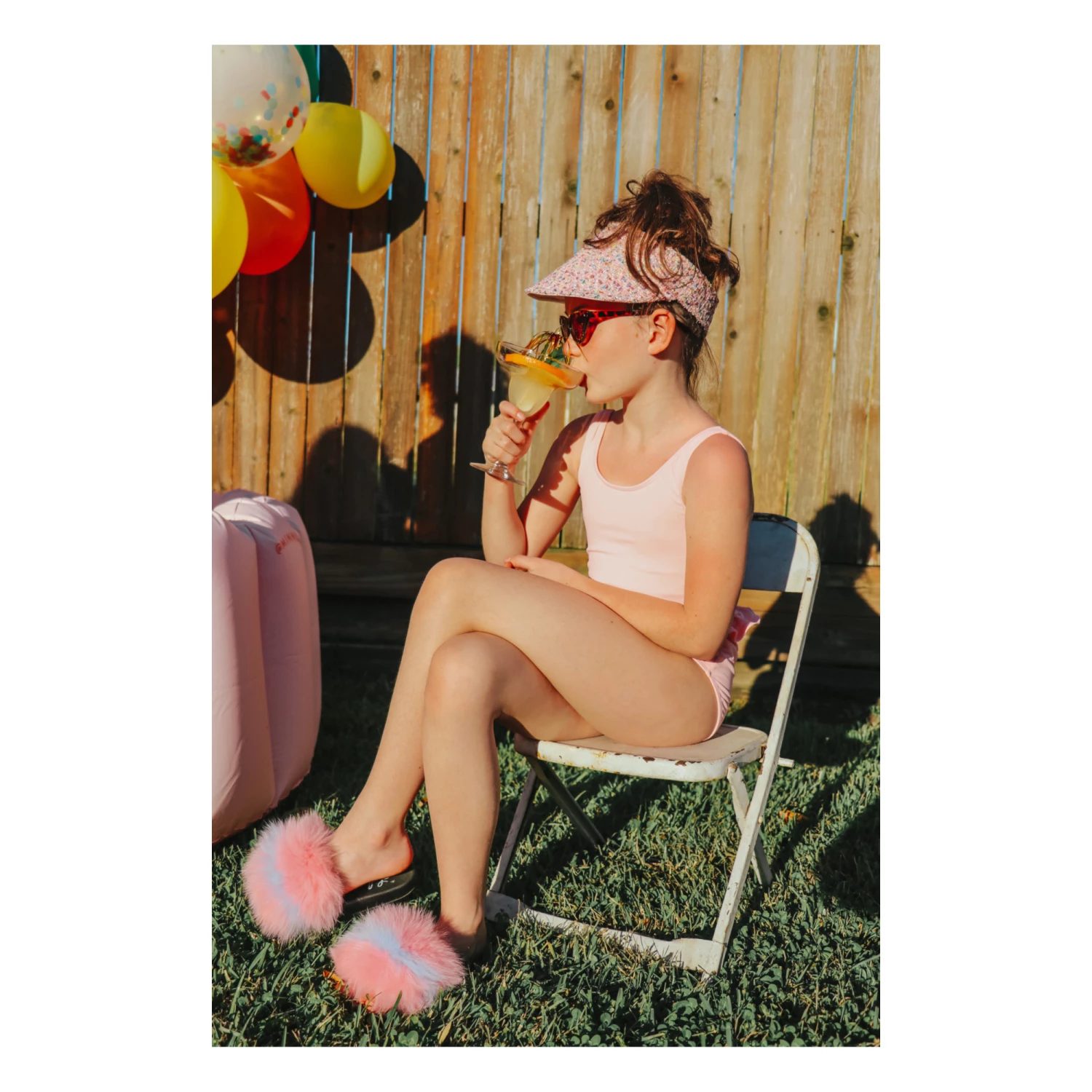 Discount π Gabirelle Visor Pale pink Milk x Soda Fashion Children π 2 Discount π Gabirelle Visor Pale pink Milk x Soda Fashion Children π - Image 2