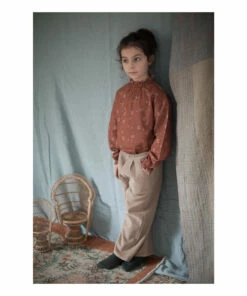 Deals 🧨 Gaby Corduroy Trousers Beige Marlot Paris Fashion Children 👏 -Outlet Kids' Fashion Store gaby corduroy trousers beige marlot paris fashion children 3