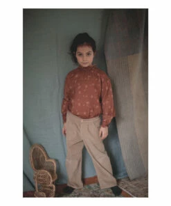 Deals 🧨 Gaby Corduroy Trousers Beige Marlot Paris Fashion Children 👏 -Outlet Kids' Fashion Store gaby corduroy trousers beige marlot paris fashion children 4