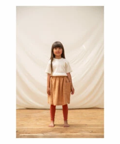Coupon 🎉 Gaia Linen Skirt Ochre Matona Fashion Children 🤩 -Outlet Kids' Fashion Store gaia linen skirt ochre matona fashion children 2