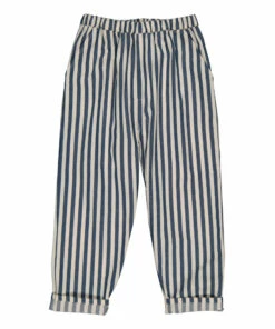 Buy 🎉 Gazelle Striped Trousers Navy blue Louis Louise Fashion Children ⭐