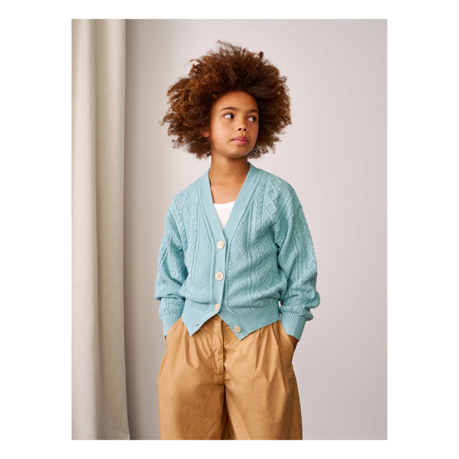 Outlet ๐ Gehce Cardigan Blue Bellerose Fashion Teen, Children ๐ 2 Outlet ๐ Gehce Cardigan Blue Bellerose Fashion Teen, Children ๐ - Image 2