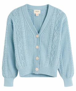 Outlet 😍 Gehce Cardigan Blue Bellerose Fashion Teen, Children 🔔