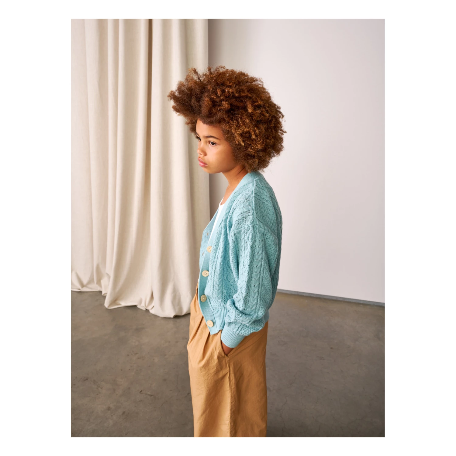 Outlet ๐ Gehce Cardigan Blue Bellerose Fashion Teen, Children ๐ 4 Outlet ๐ Gehce Cardigan Blue Bellerose Fashion Teen, Children ๐ - Image 4