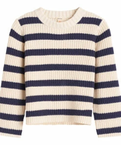 Promo 😍 Gelza Striped Jumper Navy blue Bellerose Fashion Teen, Children 🔥
