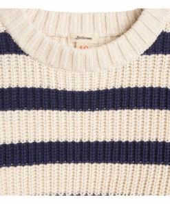 Promo 😍 Gelza Striped Jumper Navy blue Bellerose Fashion Teen, Children 🔥 -Outlet Kids' Fashion Store gelza striped jumper navy blue bellerose fashion teen children 7