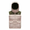 Best Pirce ❤️ Genichi Puffer Vest Pale pink Moncler Fashion Teen, Children ❤️