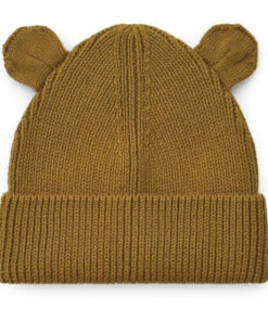 Best Pirce ✔️ Gina Two-Tone Organic Cotton Beanie Camel Liewood Fashion Baby, Children 🌟