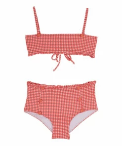 Best reviews of 🔔 Gingham 👙 Bikini Red Emile et Ida Fashion Children 😍