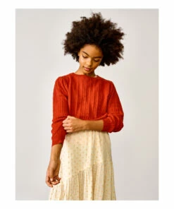 Wholesale 😀 Ginour Cashmere Jumper Brick red Bellerose Fashion Teen, Children 🔔 -Outlet Kids' Fashion Store ginour cashmere jumper brick red bellerose fashion teen children 3