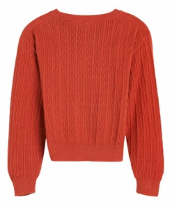 Wholesale 😀 Ginour Cashmere Jumper Brick red Bellerose Fashion Teen, Children 🔔 -Outlet Kids' Fashion Store ginour cashmere jumper brick red bellerose fashion teen children 8