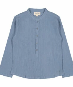 Wholesale 💯 Grand-Père Kurta Shirt Blue Louis Louise Fashion Children ⌛