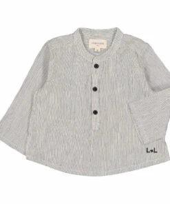 Wholesale 🧨 Grand-Père Striped Kurta Shirt Ecru Louis Louise Fashion Baby, Children 🧨 -Outlet Kids' Fashion Store grand p egrave re striped kurta shirt ecru louis louise fashion baby children 2