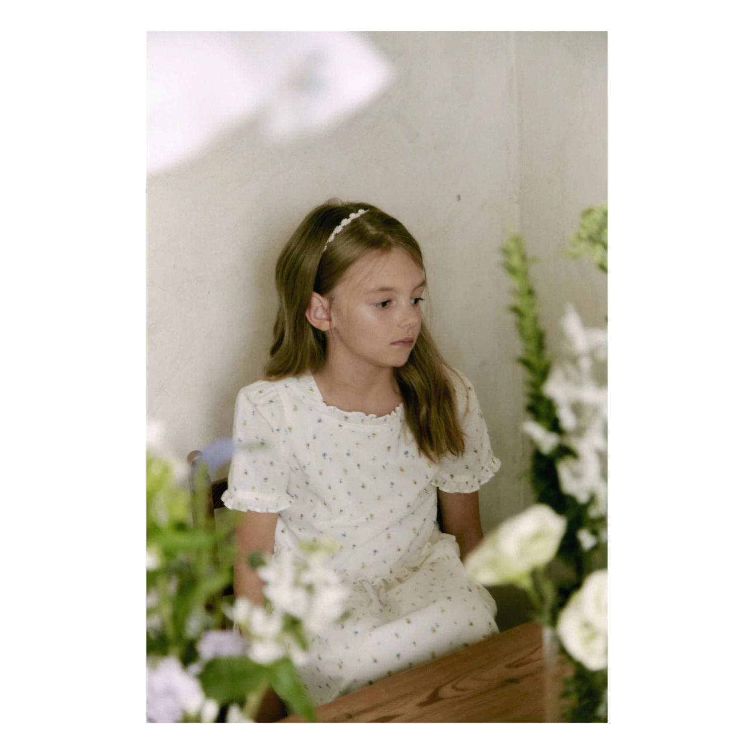 Promo ๐ Greta ๐ Dress Ecru Louisiella Fashion Children ๐ 2 Promo ๐ Greta ๐ Dress Ecru Louisiella Fashion Children ๐ - Image 2