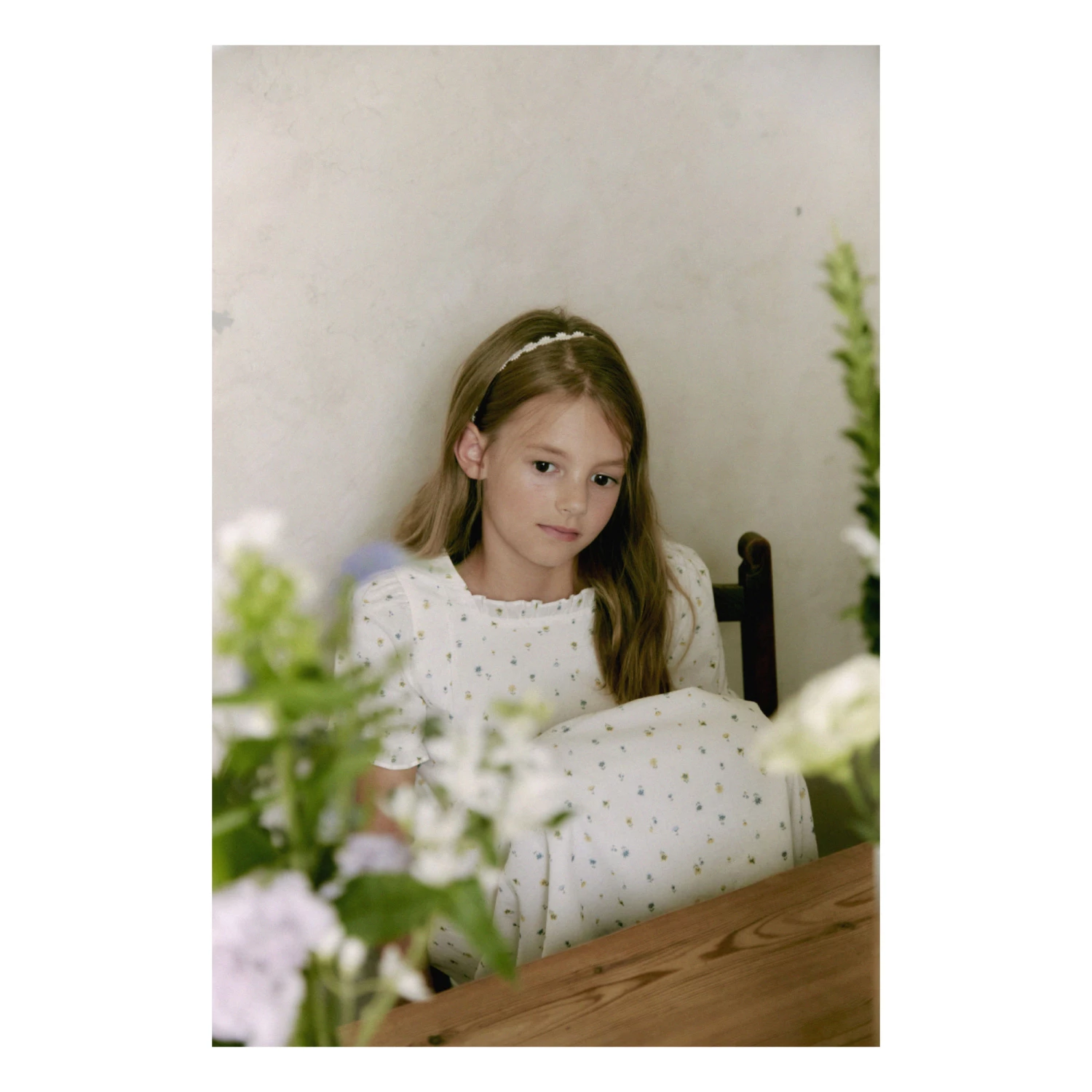 Promo ๐ Greta ๐ Dress Ecru Louisiella Fashion Children ๐ 4 Promo ๐ Greta ๐ Dress Ecru Louisiella Fashion Children ๐ - Image 4