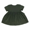 Best reviews of 🧨 Guarana Double Organic Cotton Muslin 👗 Dress Dark green Poudre Organic Fashion Children ⌛