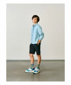 Top 10 🛒 Gulian Collared Shirt Light Blue Bellerose Fashion Teen, Children ❤️ -Outlet Kids' Fashion Store gulian collared shirt light blue bellerose fashion teen children 2