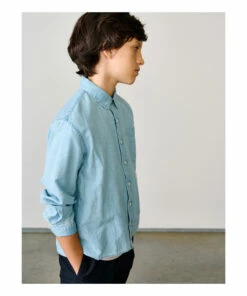 Top 10 🛒 Gulian Collared Shirt Light Blue Bellerose Fashion Teen, Children ❤️ -Outlet Kids' Fashion Store gulian collared shirt light blue bellerose fashion teen children 4