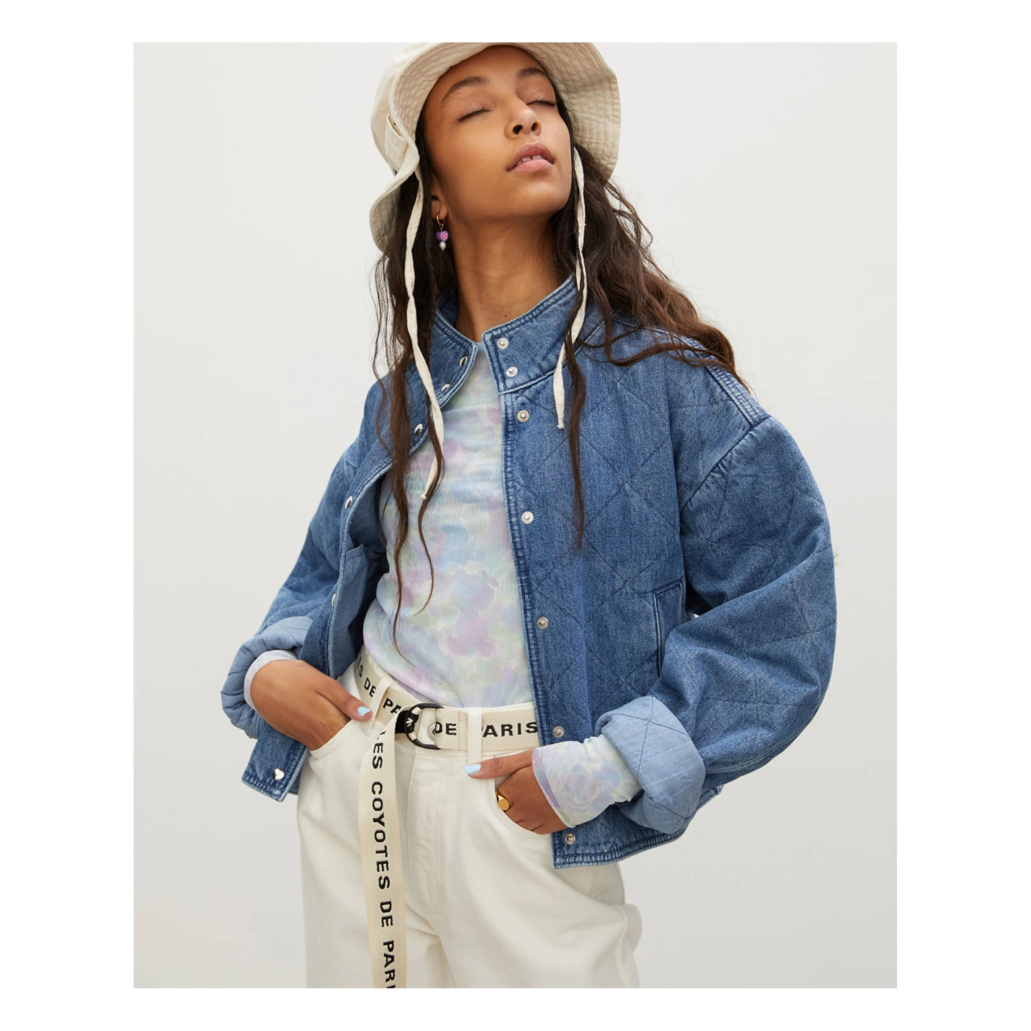 Deals 🤩 Hailey Bucket Hat Ecru Les Coyotes de Paris Fashion Teen, Children 🧨 6 Deals 🤩 Hailey Bucket Hat Ecru Les Coyotes de Paris Fashion Teen, Children 🧨 - Image 6