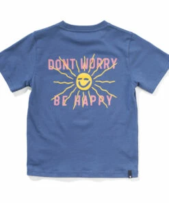 Top 10 👍 Happy T-Shirt Blue Munsterkids Fashion Teen, Children ❤️ -Outlet Kids' Fashion Store happy t shirt blue munsterkids fashion teen children 3